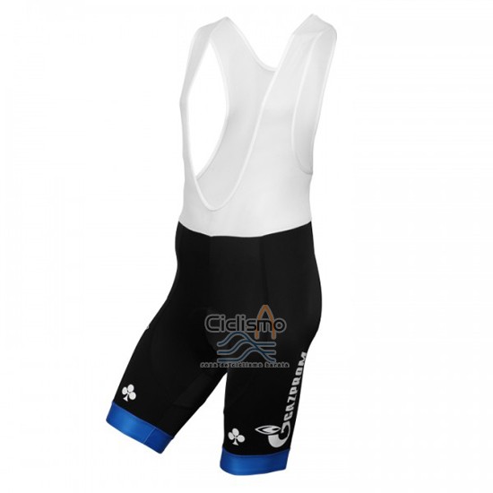 Gazprom Rusvelo Colnago Ropa Ciclismo Culotte Corto 2016 Hombre Mangas Cortas Azul y Blanco
